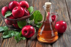 apple cider vinegar to eliminate papillomas